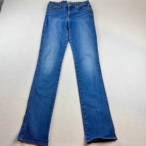 7 For All Mankind Kimmie Straight Leg Blue Jeans Size 28